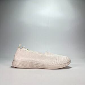 Comfort Soft White Lightweight Casual Shoes Mesh Slip On Sneakers Women's Size 8